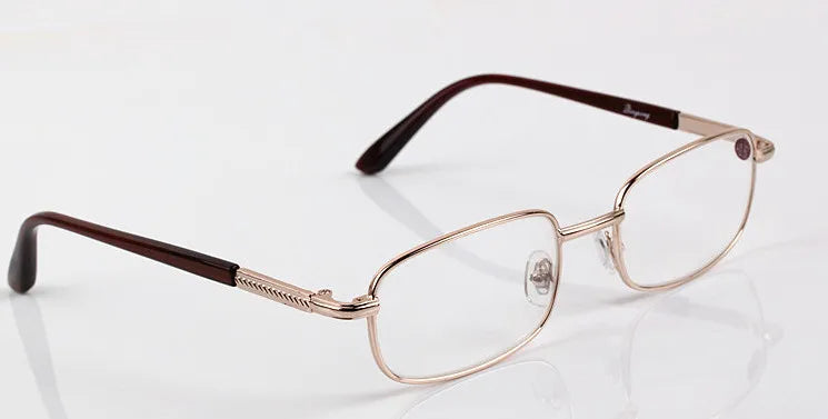 Femlion Crystal Reading Glasses with Metal Frames for Men and Women