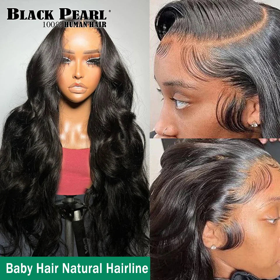 Femlion 13X6 Body Wave Human Hair Lace Front Wig