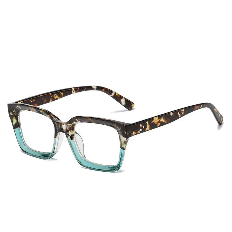 Femlion Square Oversized Reading Glasses in Multiple Colors