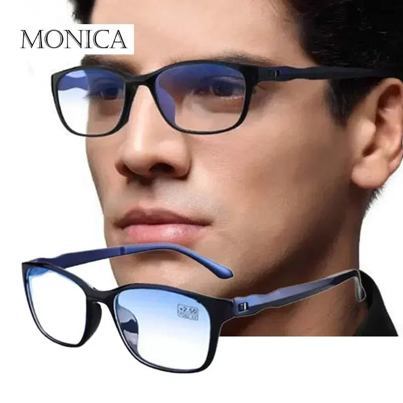 Femlion Blue Light Blocking Reading Glasses for Men with Anti-fatigue Technology