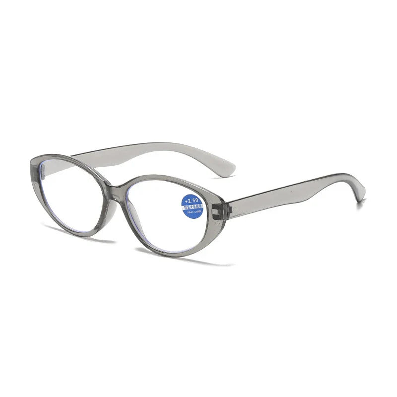 Femlion Ultra-Light Anti-Blue Light Reading Glasses for Unisex, Diopter +1.0 to +4.0