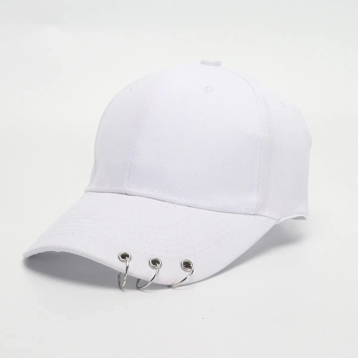 Femlion Circle Snapback Cap | Unisex Adjustable Dad Hat | Hip Hop Korean Style Gorra