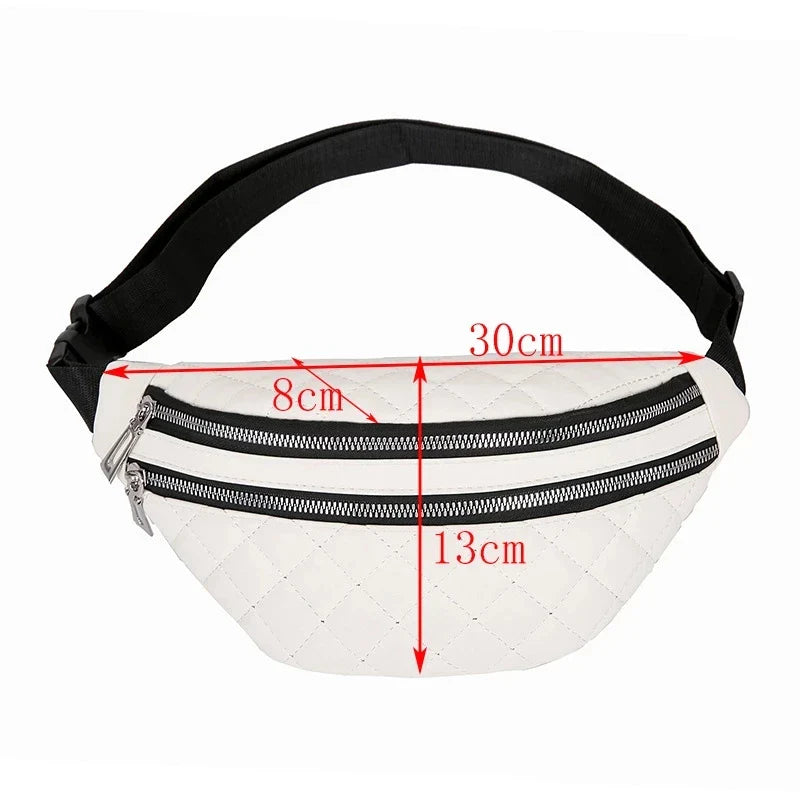 Femlion Waist Fanny Pack for Women - Stylish Bum Bag with Multiple Carry Options