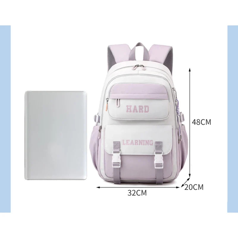 Femlion Girl's School Backpack for Children, Teenagers, and Kids