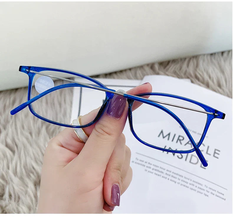 Femlion Blue Light Blocking Glasses for Men and Women - Square Frame Computer Eyewear