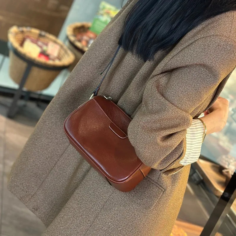 Femlion Ladies Crossbody Bag: 2023 New High Quality Leather Handbag