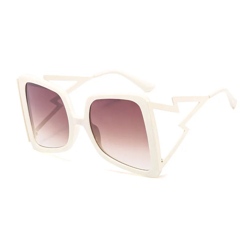 Femlion Bow Square Sunglasses: Luxury Oversize Shades for Women