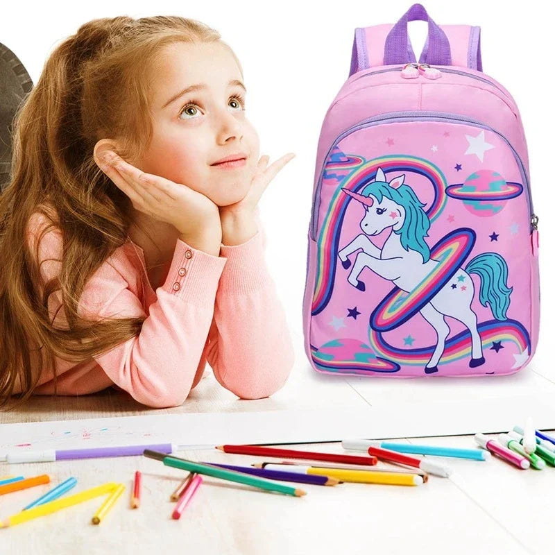 Femlion Kawaii Unicorn School Bag for Girls — Cute Backpack for Kids & Kindergarten