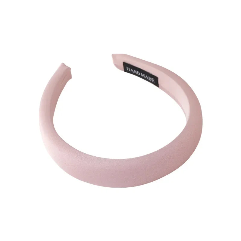 Femlion Satin Padded Headband for Women - Fashion Hair Accessories