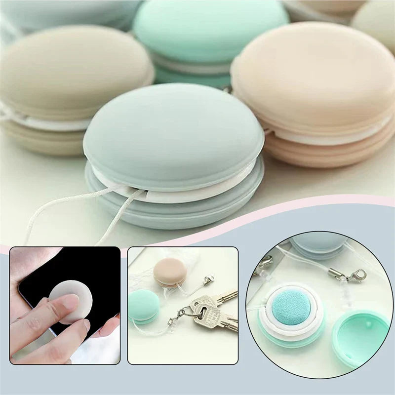 Femlion Macaron Shape Cleaning Cloth for Glasses and Phone