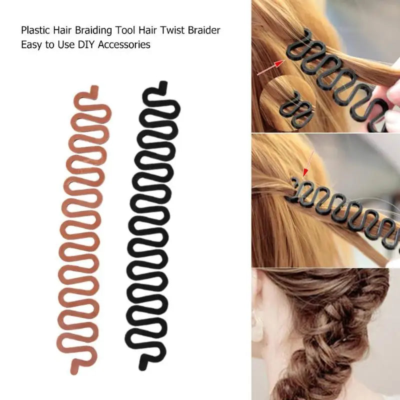 Femlion Hair Twist Braider Set - Easy French Braiding Tool for Women