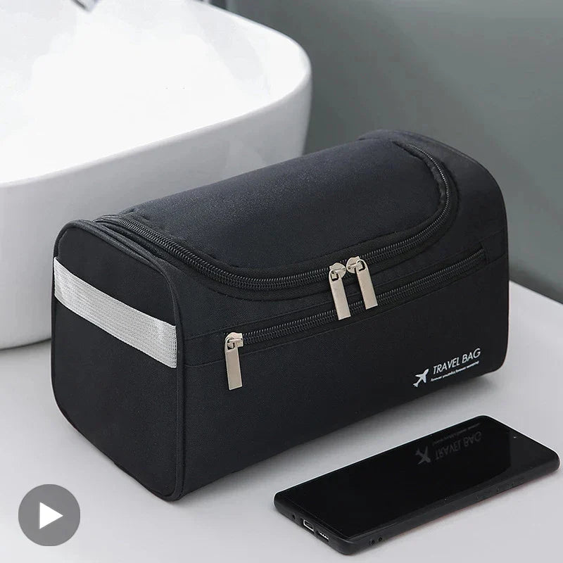 Femlion Travel Toiletry Organizer Makeup Bag Case Set for Men Women