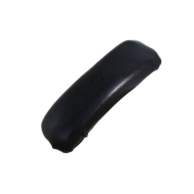 Femlion Solid Color Leather Hair Clips for Girls and Women