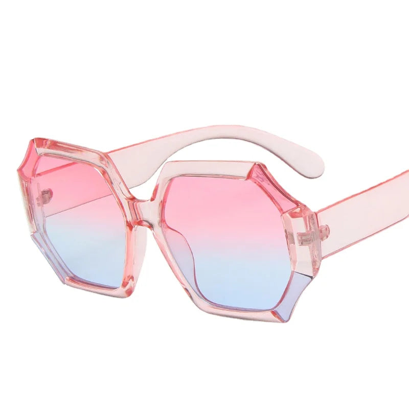 Femlion Retro Oversize Sunglasses 2024 | Luxury Brand UV400 Eyewear