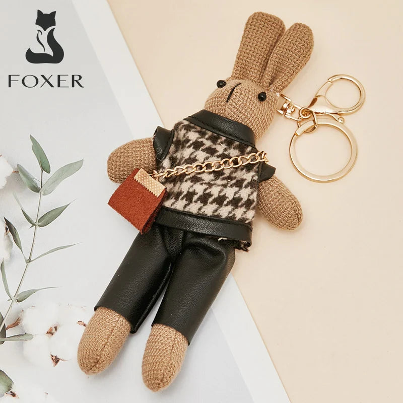 Femlion Rabbit Keychain & Pendant for Shoulder Bag - Bag Accessories