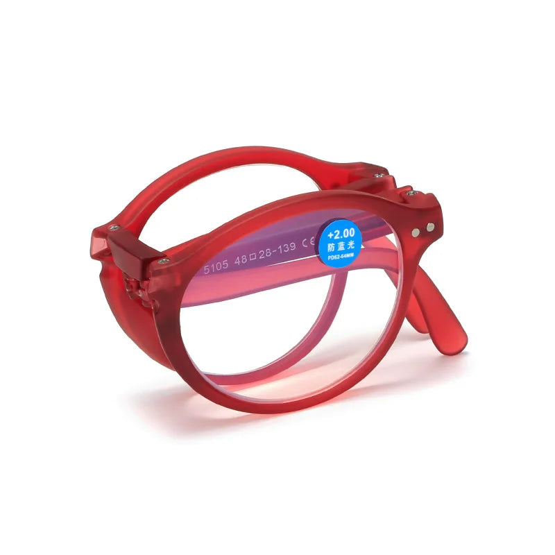 Femlion Anti-Blue-ray Folding Reading Glasses for Men and Women