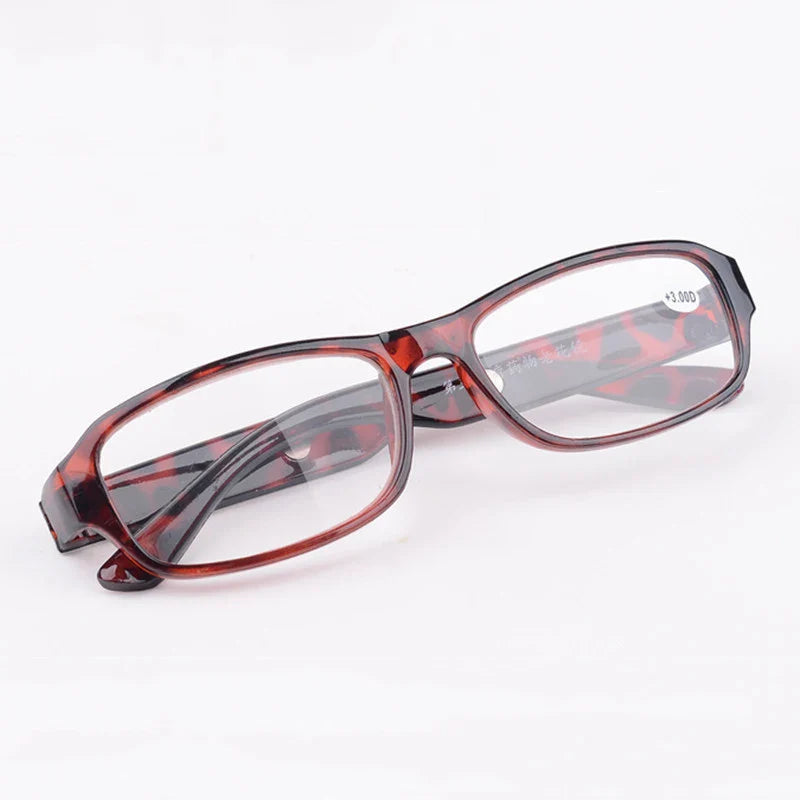 Femlion Resin Reading Glasses +1.0 to +6.0 Portable Eyewear for Seniors