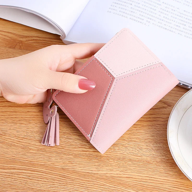 Femlion Mini Wallet Coin Purse Card Holder Cute Female Money Bag Business Card Case