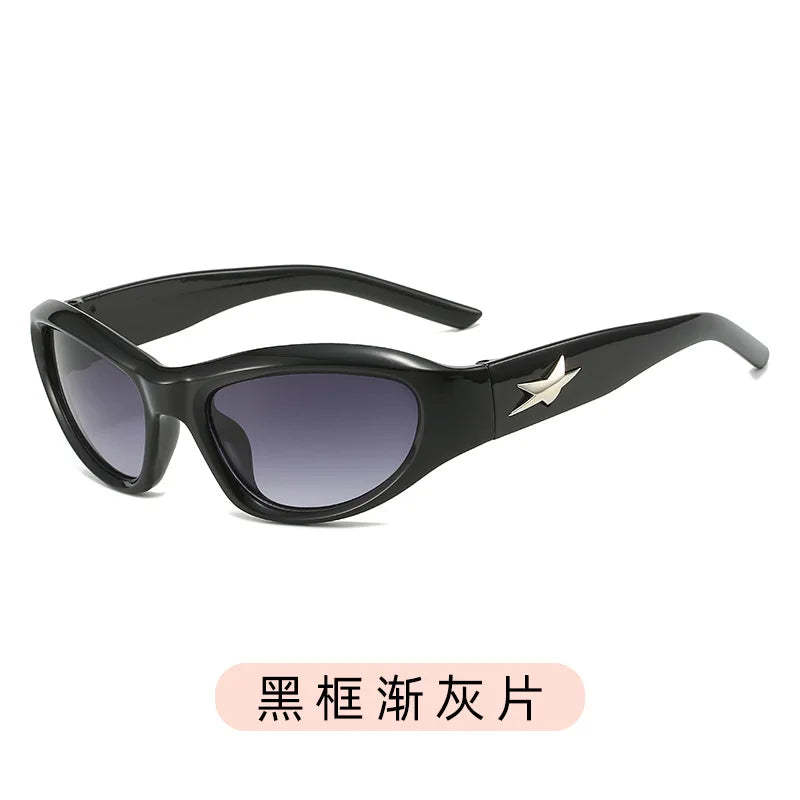 Femlion Vintage Cat Eye Sunglasses Fashion UV400 Retro Trendy Y2K Eyewear