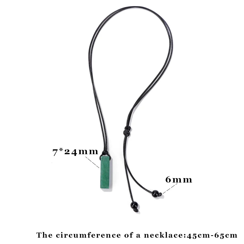 Amethyst Stone Necklace Choker by Femlion - Unisex Fashion Jewelry