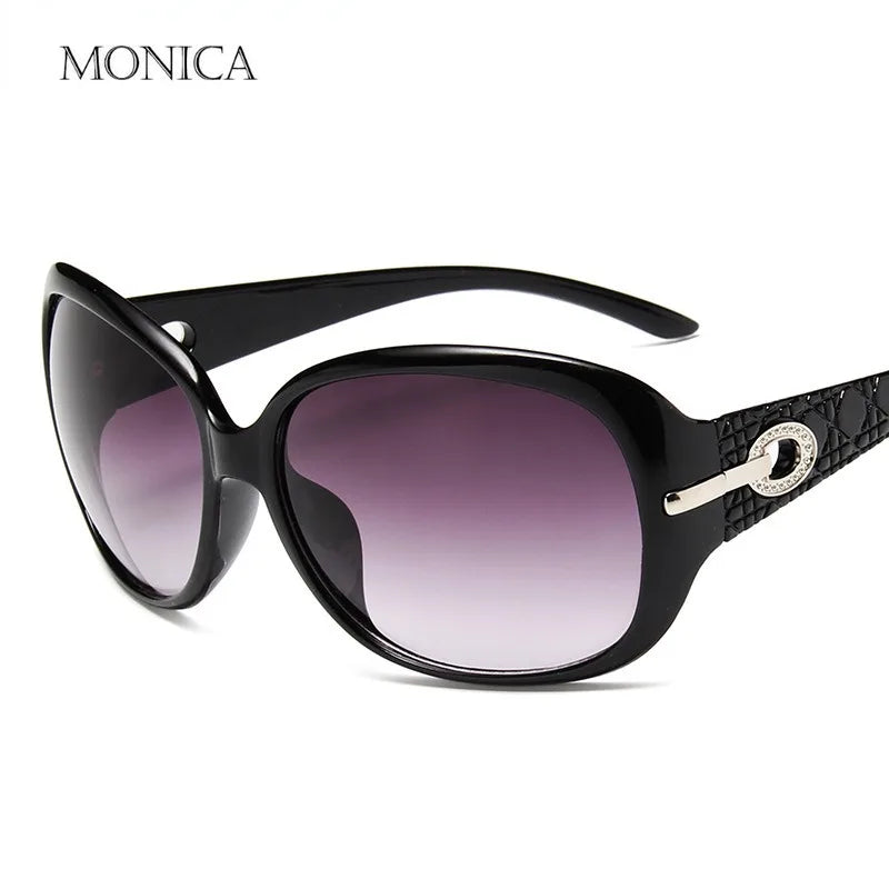 Femlion Retro Diamond Butterfly Polarized Sunglasses UV400 for Women