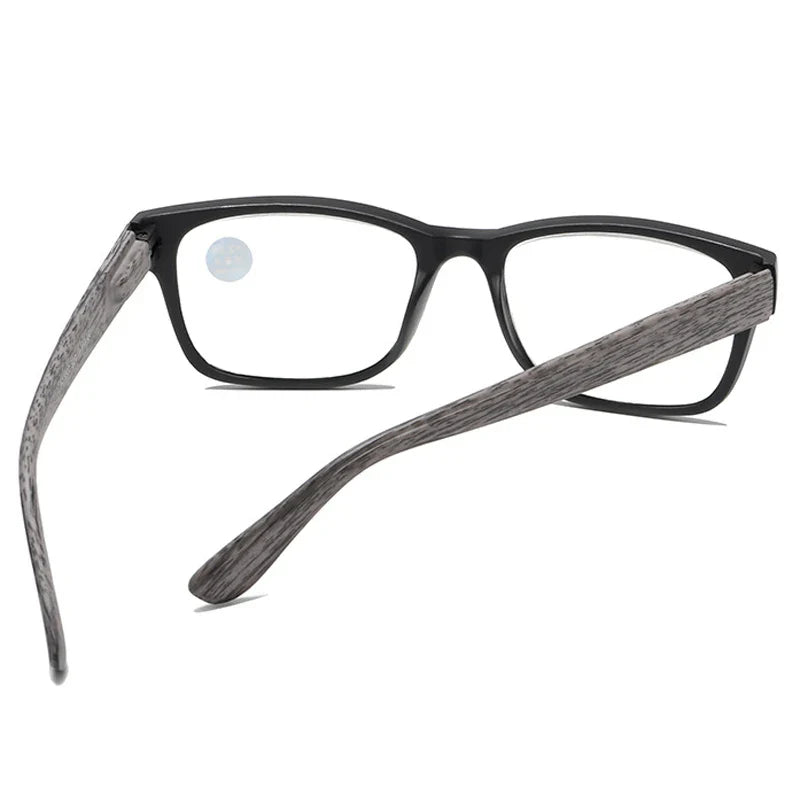 Femlion Wood Grain Anti Blue Light Reading Glasses +1.0 to +4.0 Diopter