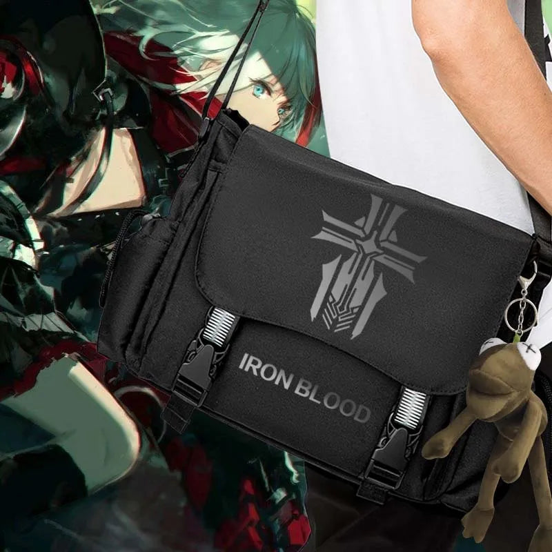 Femlion Azur Lane Cosplay Messenger Bag: Fashionable Student School Shoulder Crossbody