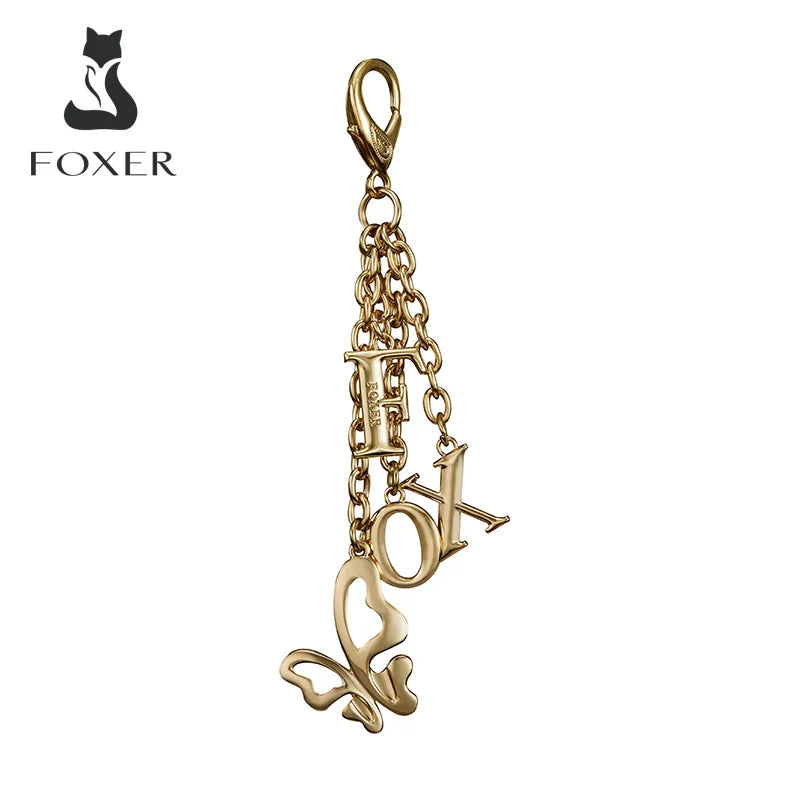 Femlion Foxer Metal Pendant & Keychain for Shoulder Bags - Bag Accessories Key Chains