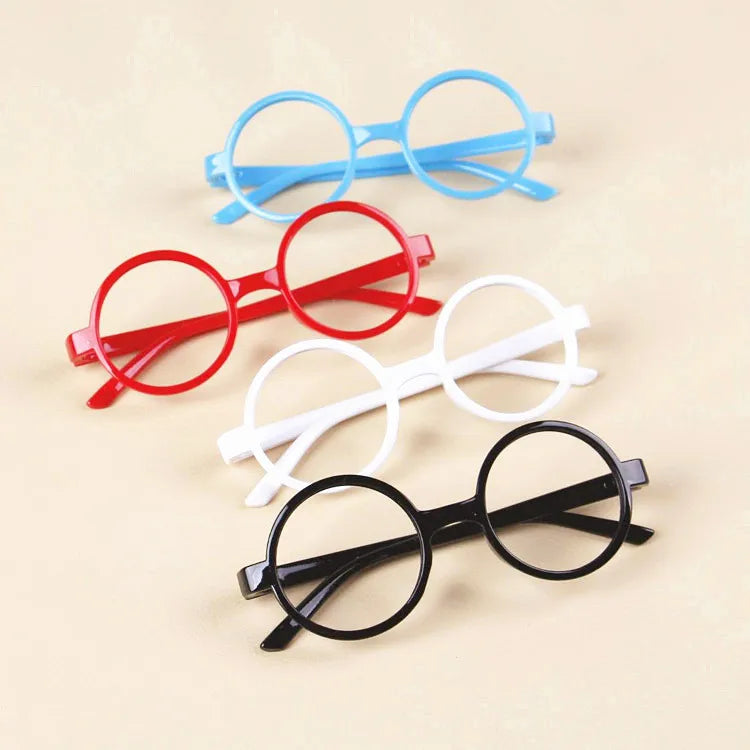 Femlion Kids Round Glasses Frame - Fashionable Accessories for Little Ones