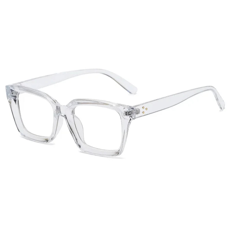 Femlion Oversized Square Reading Glasses High-definition Diopter 0~+ 3.00