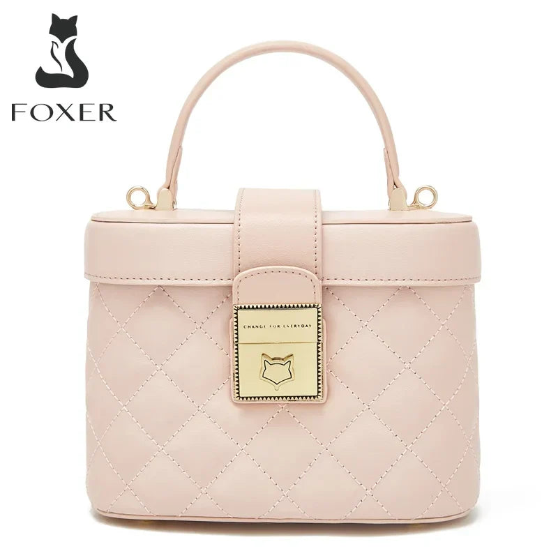 Femlion Fashion Box Bag Mini Handbag Women's Crossbody Shoulder Messenger Elegant Totes