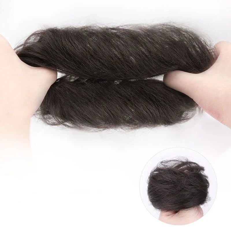 Femlion Seamless Synthetic Hair Pads for Fluffy Bun Hairstyles - Women's Braiding Accessories