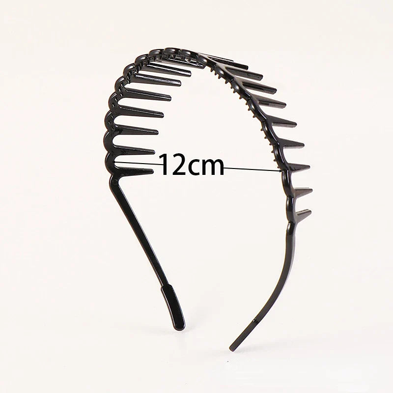 Femlion Korean Wave Hairbands Hair Clips Unisex Hair Hoop Adults Men Women