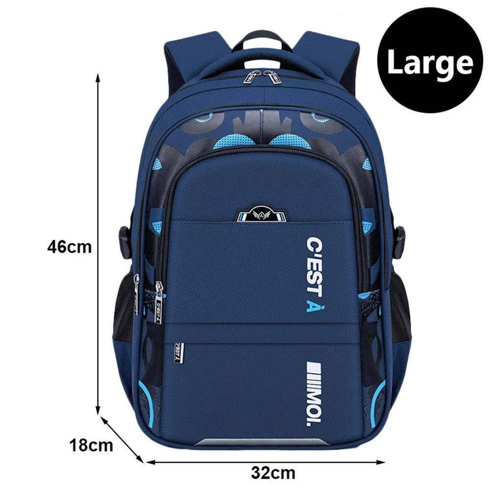 Femlion School Bag for Boys | Kid's Backpack for Primary School | Teen Bookbag for Boys