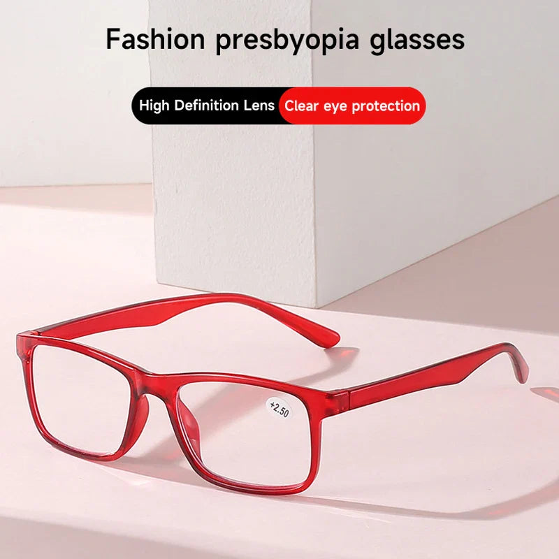 Femlion High-definition Presbyopia Reading Glasses Men Women Diopter +1.0 To +4.0