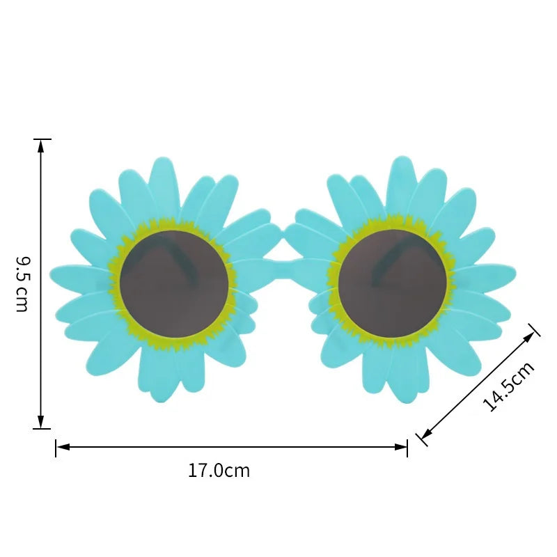 Femlion Sunflower Kids Sunglasses UV400 Beach Eyeglasses