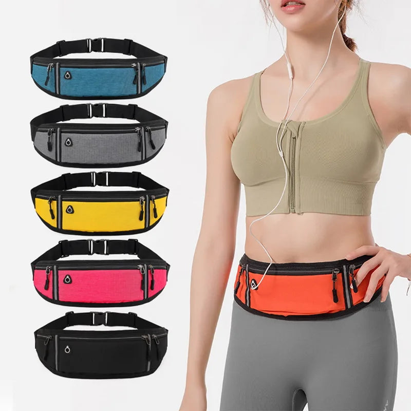 Femlion Waterproof Running Waist Bag Fanny Pack for Men and Women