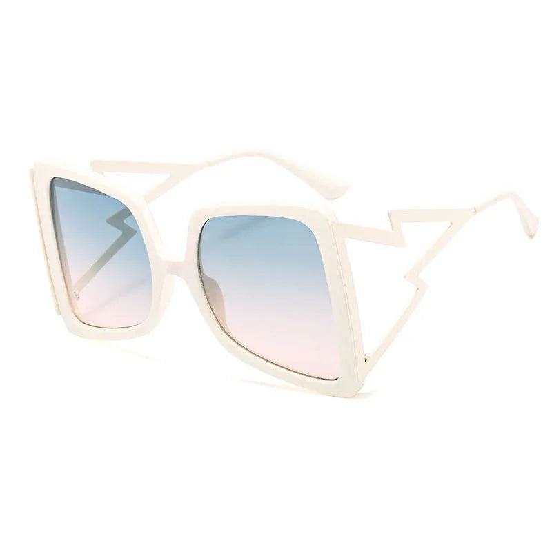 Femlion Bow Square Sunglasses: Luxury Oversize Shades for Women