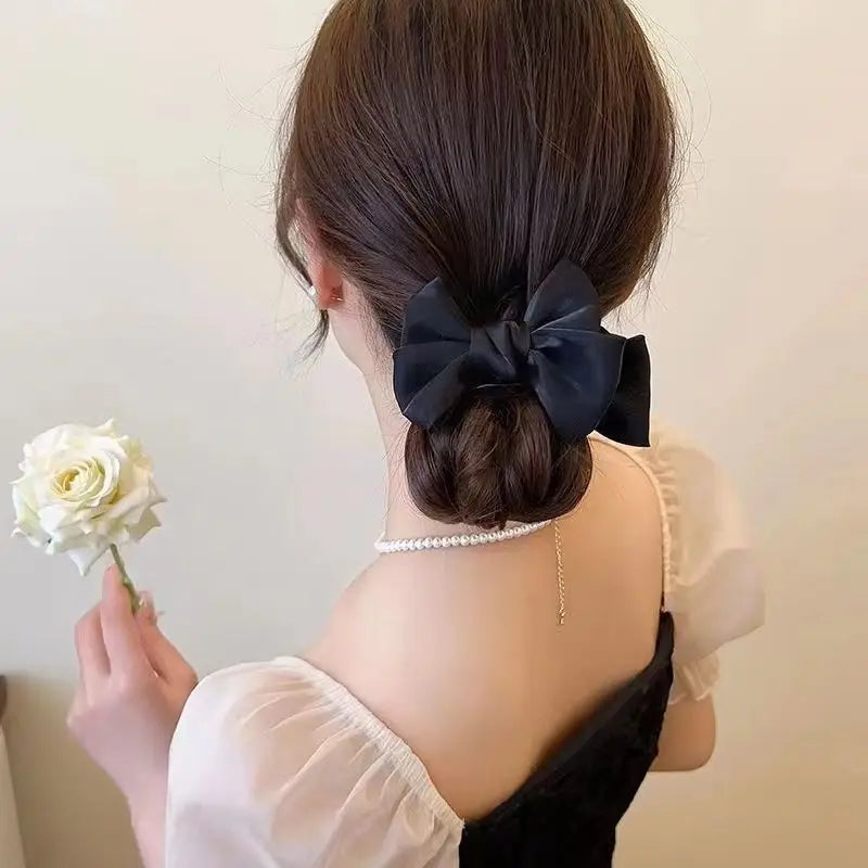 Femlion Elegant Bow Hair Clip Claw for Girls Women Hair Accessories