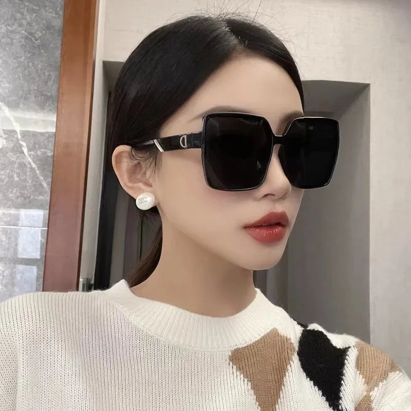 Femlion Retro Square Sunglasses UV400 Fashion Eyewear Luxury Designer Sun Glasses