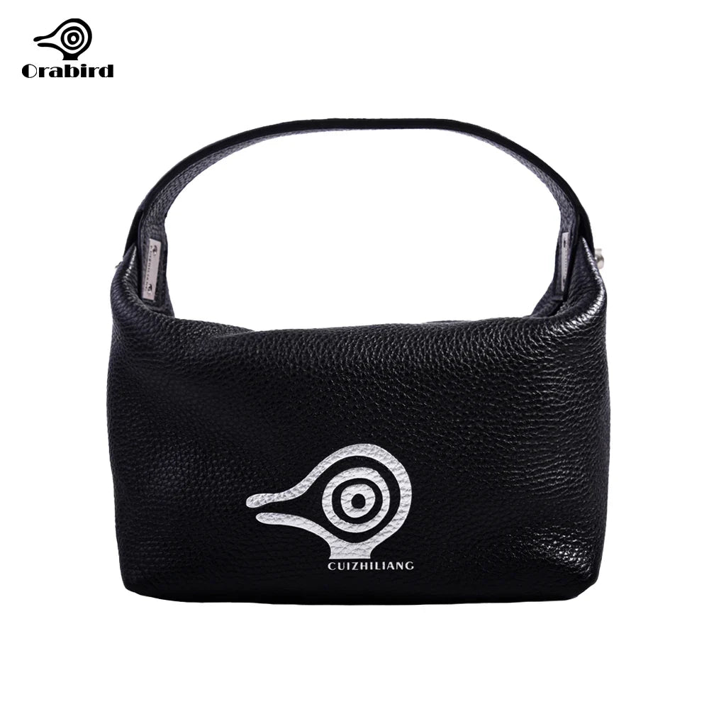 Femlion Soft Leather Mini Crossbody Handbag for Women - Stylish Small Bag