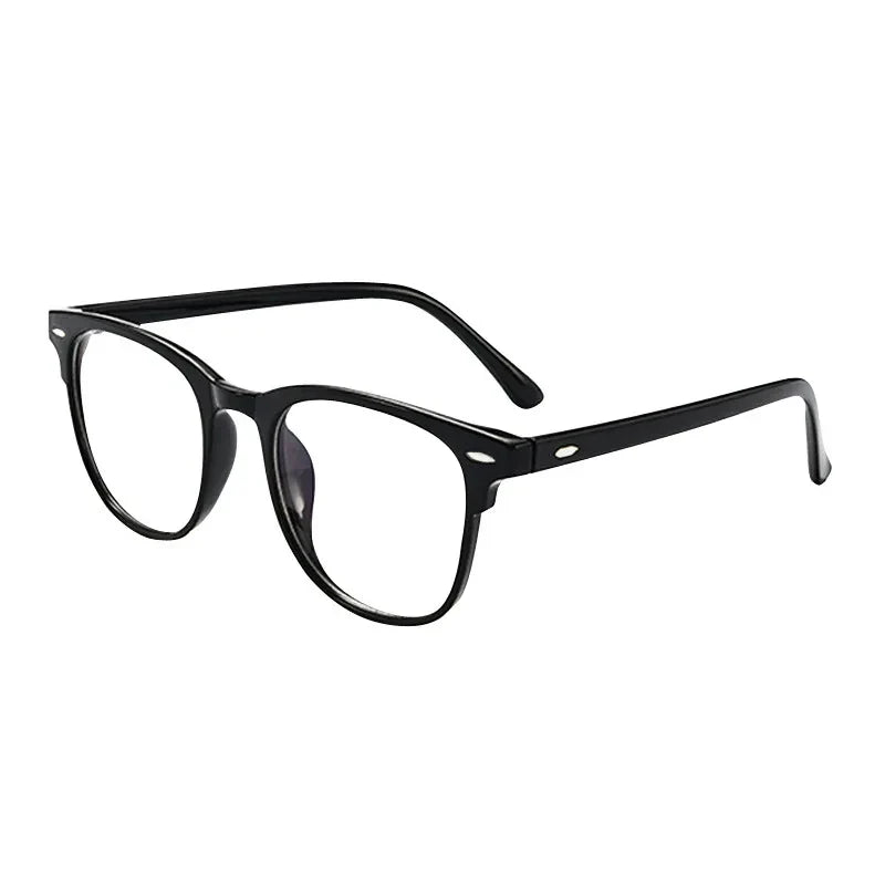 Femlion Round Blue Light Blocking Glasses for Computer Transparent Frame Optical Eyewear