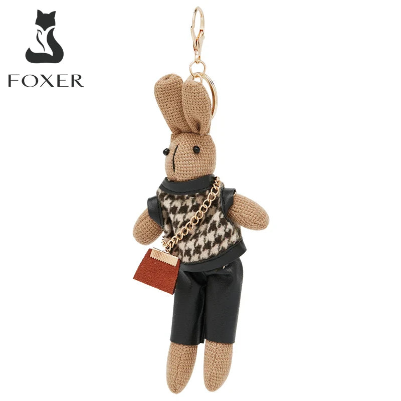 Femlion Rabbit Keychain & Pendant for Shoulder Bag - Bag Accessories