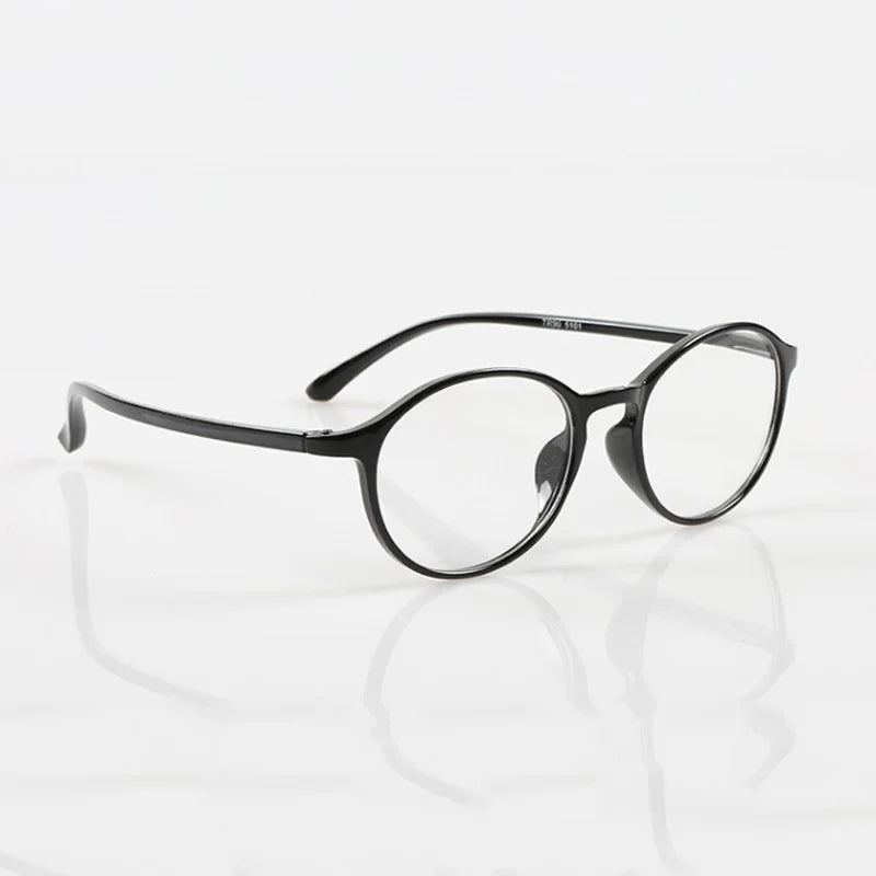 Femlion Retro Round Multifocal Reading Glasses Clear Lens Presbyopic Eyeglasses +1.0 to +4.