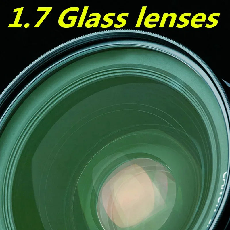 Femlion High Refraction Green Film Aspherical Lens for High Myopia Glass Material