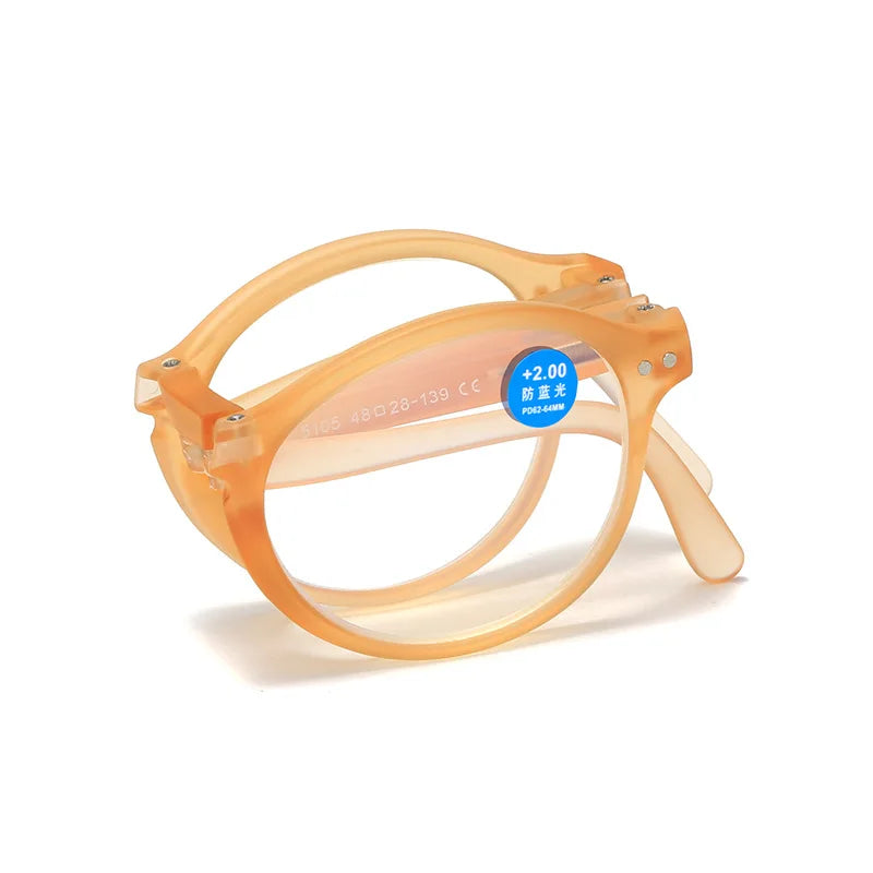 Femlion Anti-Blue-ray Folding Reading Glasses for Men and Women